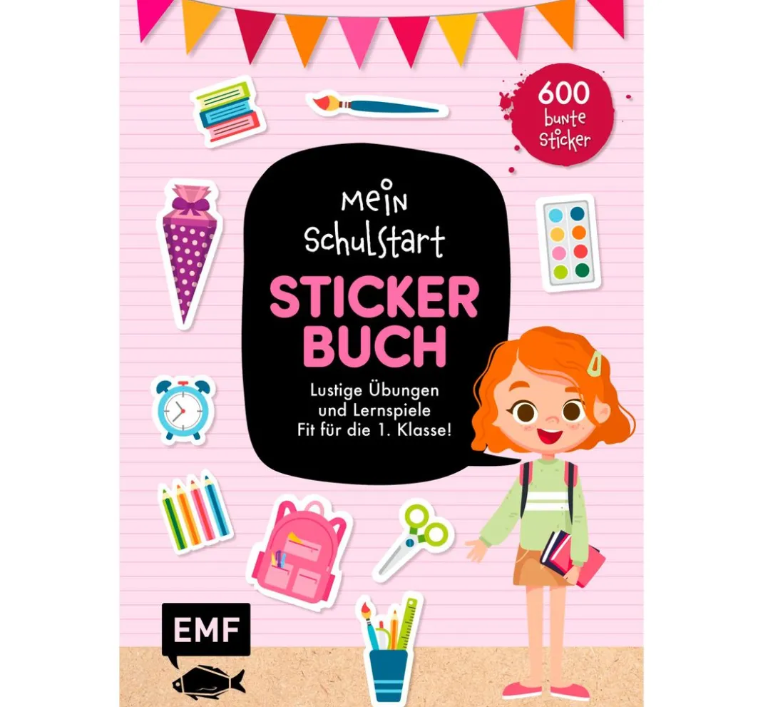 Kinder EMF Kinderbücher|Bücher>Buch "Das Stickerbuch zum Schulstart"