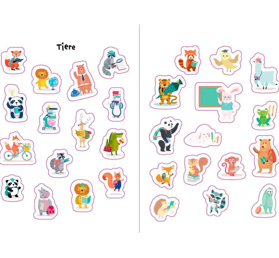 Kinder EMF Kinderbücher|Bücher>Buch "Das Stickerbuch zum Schulstart"