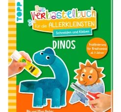 Kinder Topp Kinderbücher|Bücher>Buch "Das Verbastelbuch für die Allerkleinsten. Schneiden und Kleben. Dinos"