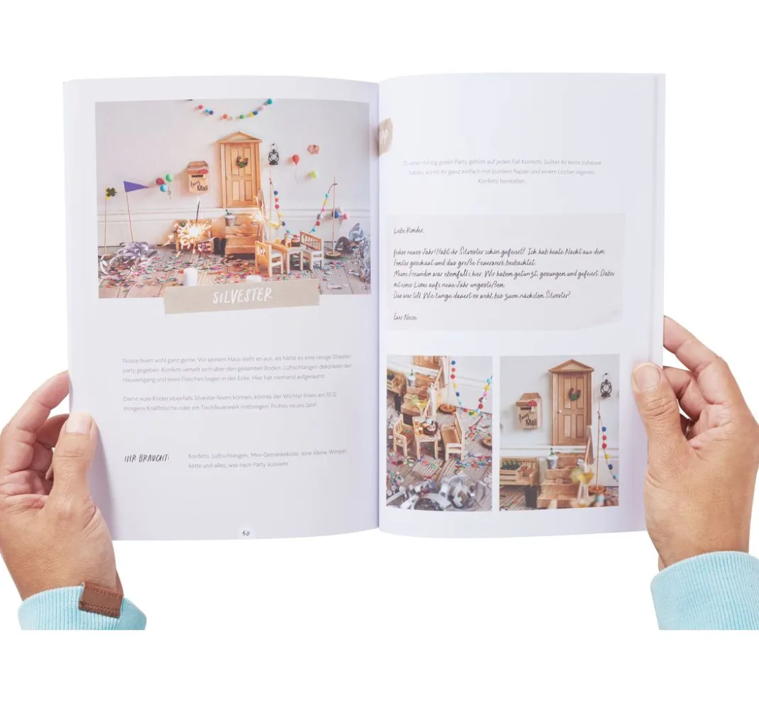 HobbyFun Bücher|Bücher>Buch "Das Wichtel Handbuch "Kleine Türen - Große Wunder"