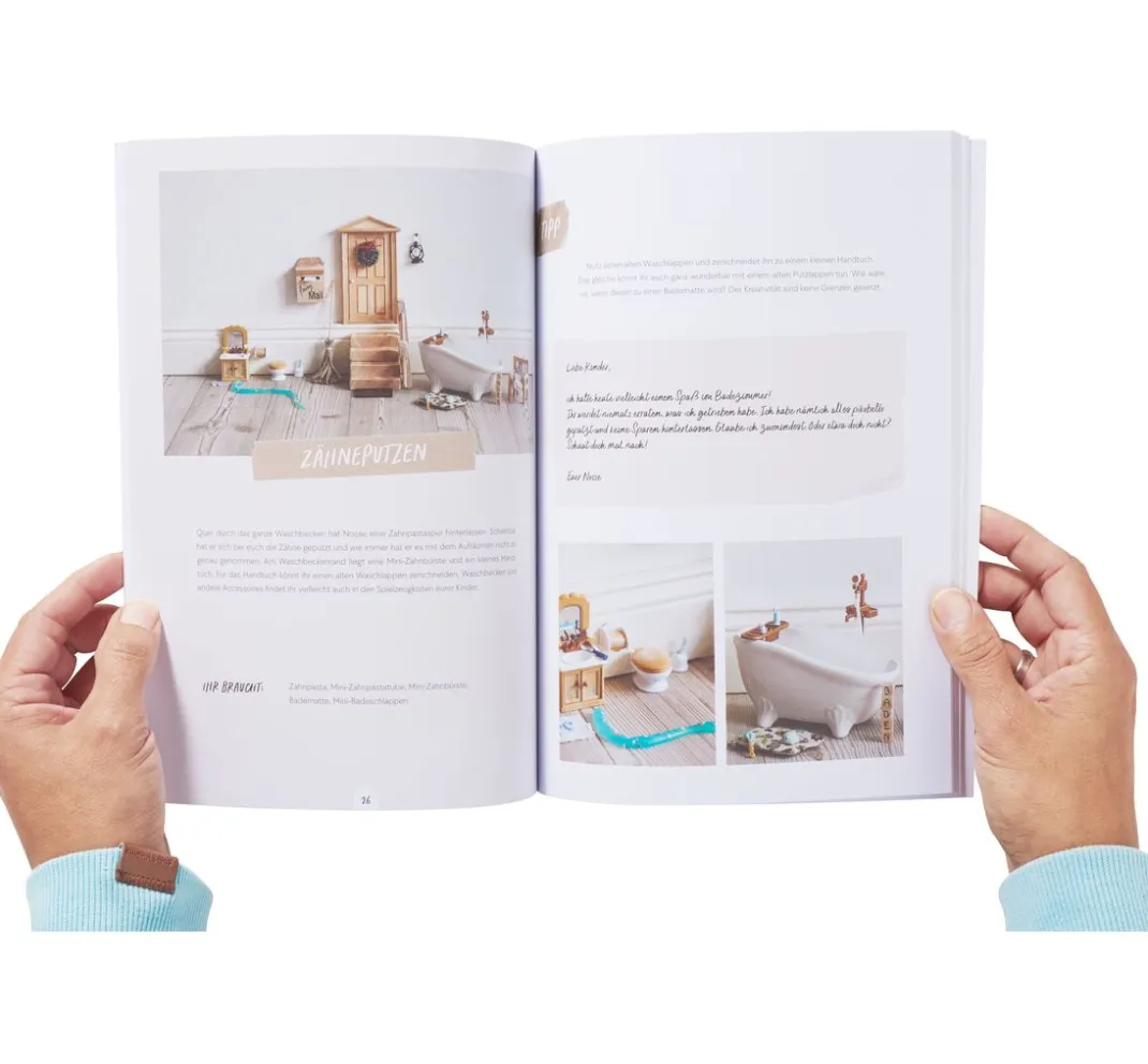 HobbyFun Bücher|Bücher>Buch "Das Wichtel Handbuch "Kleine Türen - Große Wunder"