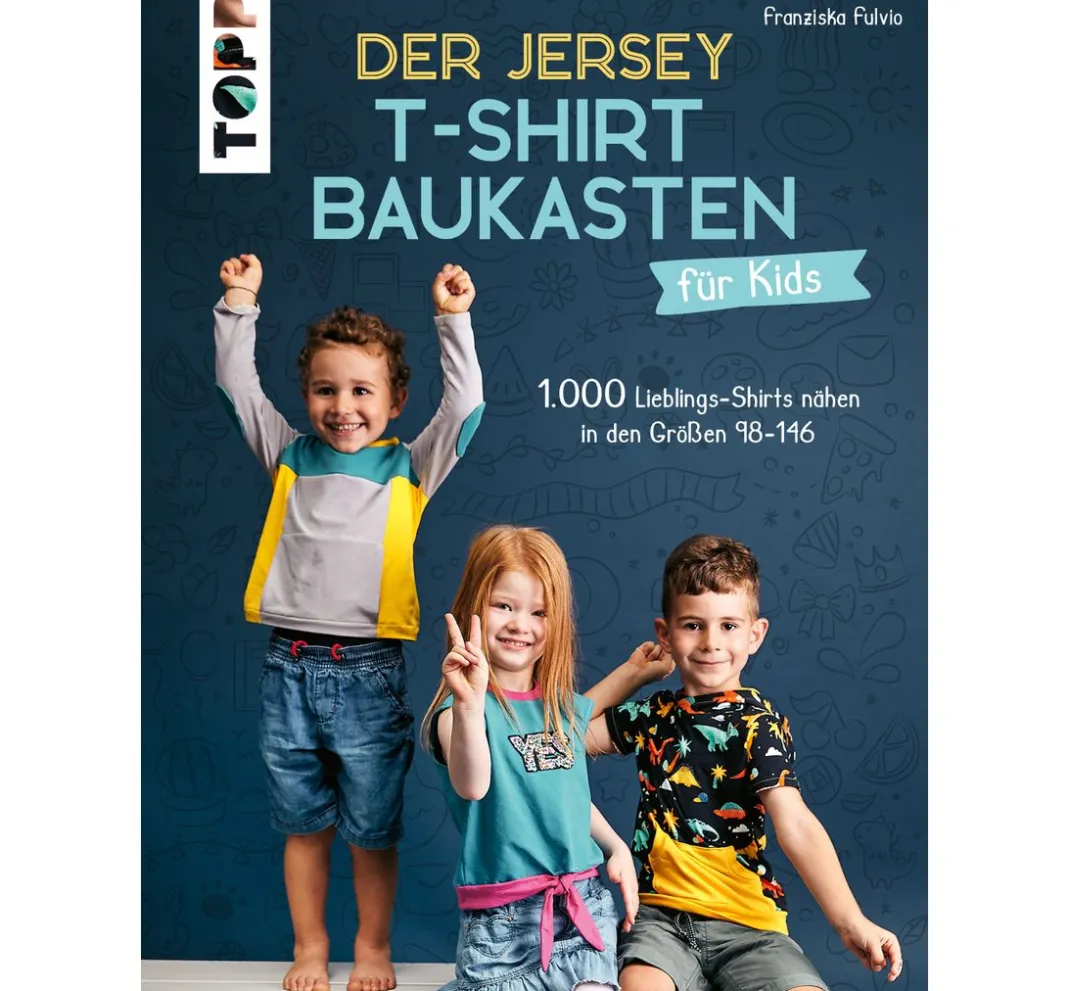 Topp Nähanleitungen>Buch "Der Jersey-T-Shirt-Baukasten für Kids"