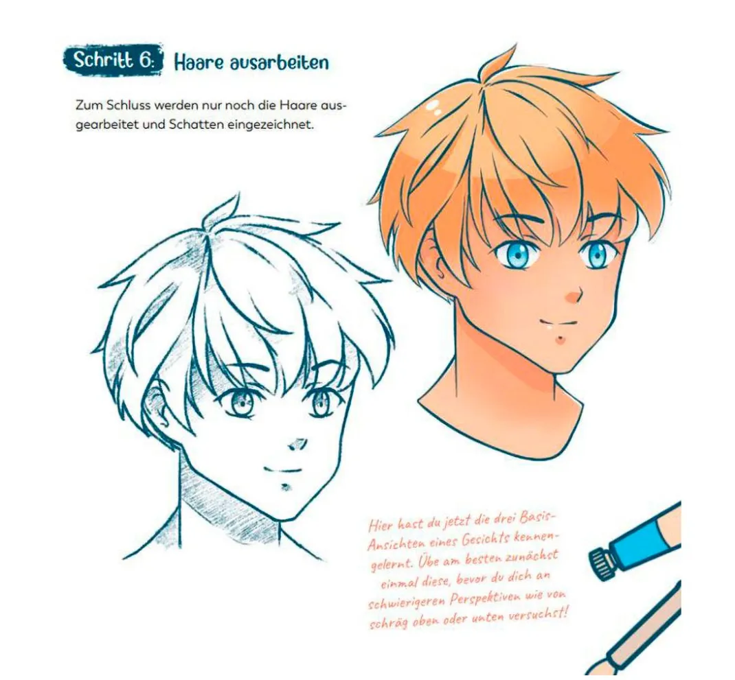 Topp Mangas Zeichnen|Zeichenbücher>Buch "Der Manga-Workshop"