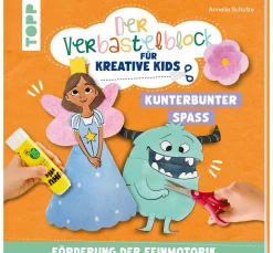 Kinder Topp Kinderbücher|Bücher>Buch "Der Verbastelblock für kreative Kids. Kunterbunter Spaß"