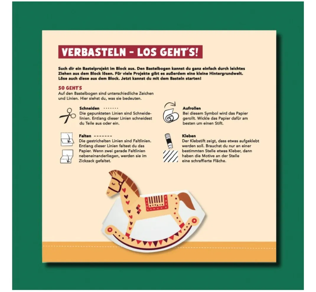 Kinder Topp Kinderbücher|Weitere Geschenkideen Für Kinder>Buch "Der Verbastelblock für kreative Kids. Frohe Weihnachten"