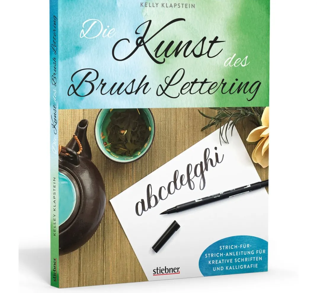 Stiebner Bücher|Kartengestaltung>Buch "Die Kunst des Brush Lettering"