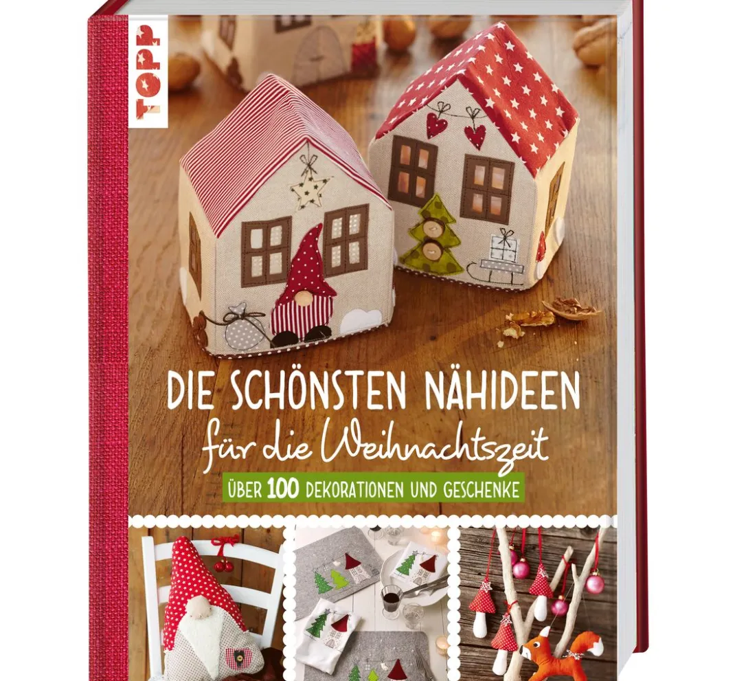 Topp Nähanleitungen>Buch "Die schönsten Nähideen für die Weihnachtszeit"