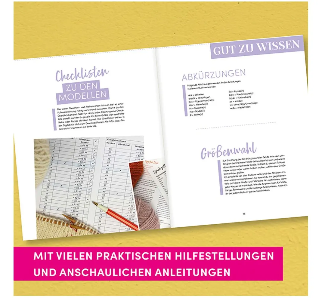Topp Strickanleitungen|Stricken>Buch "Easy Knits - Pullover"