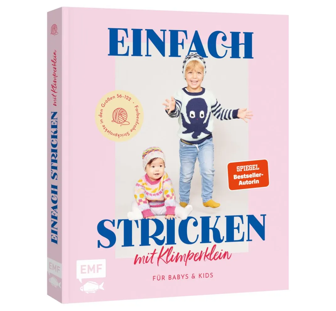 Kinder EMF Stricken & Häkeln|Strickanleitungen>Buch "Einfach stricken mit Klimperklein - für Babys und Kids"