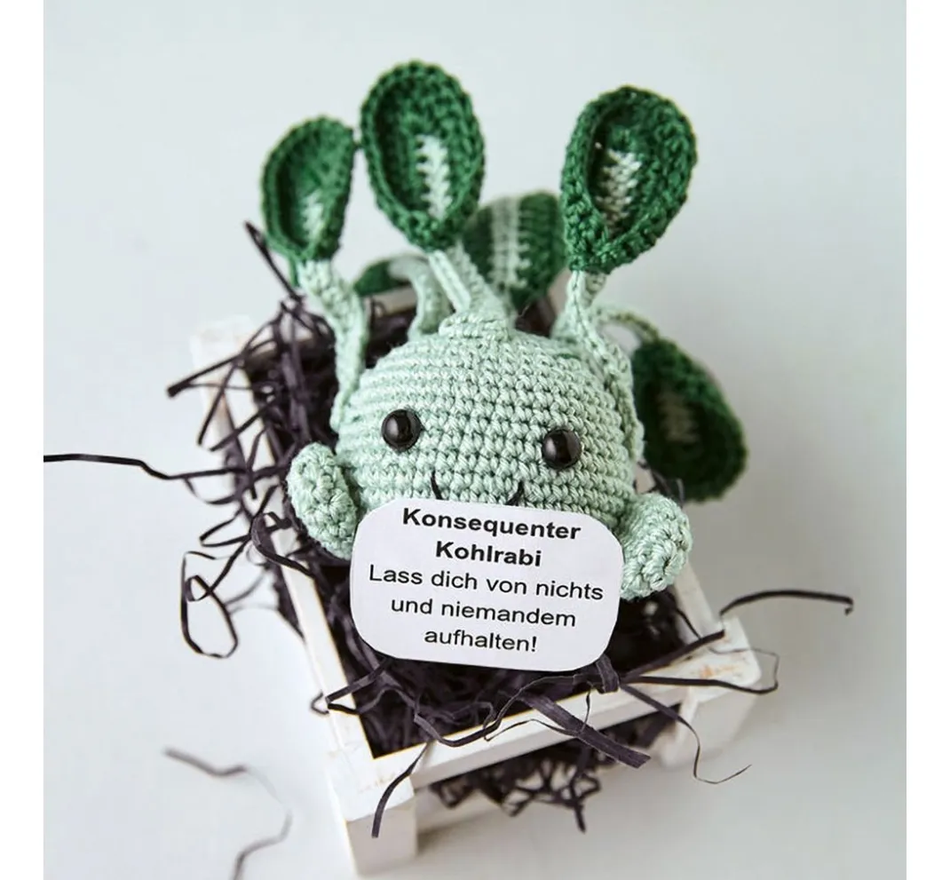 Topp Häkeln|Häkelanleitungen>Buch "Emotional Support Veggies"