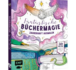 EMF Ausmalbücher|Bücher>Buch "Fantastische Büchermagie"