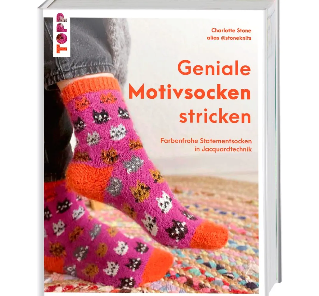 Topp Strickanleitungen|Stricken>Buch "Geniale Motivsocken stricken"