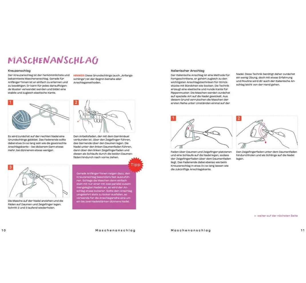EMF Strickanleitungen|Stricken>Buch "Happy Socks stricken"