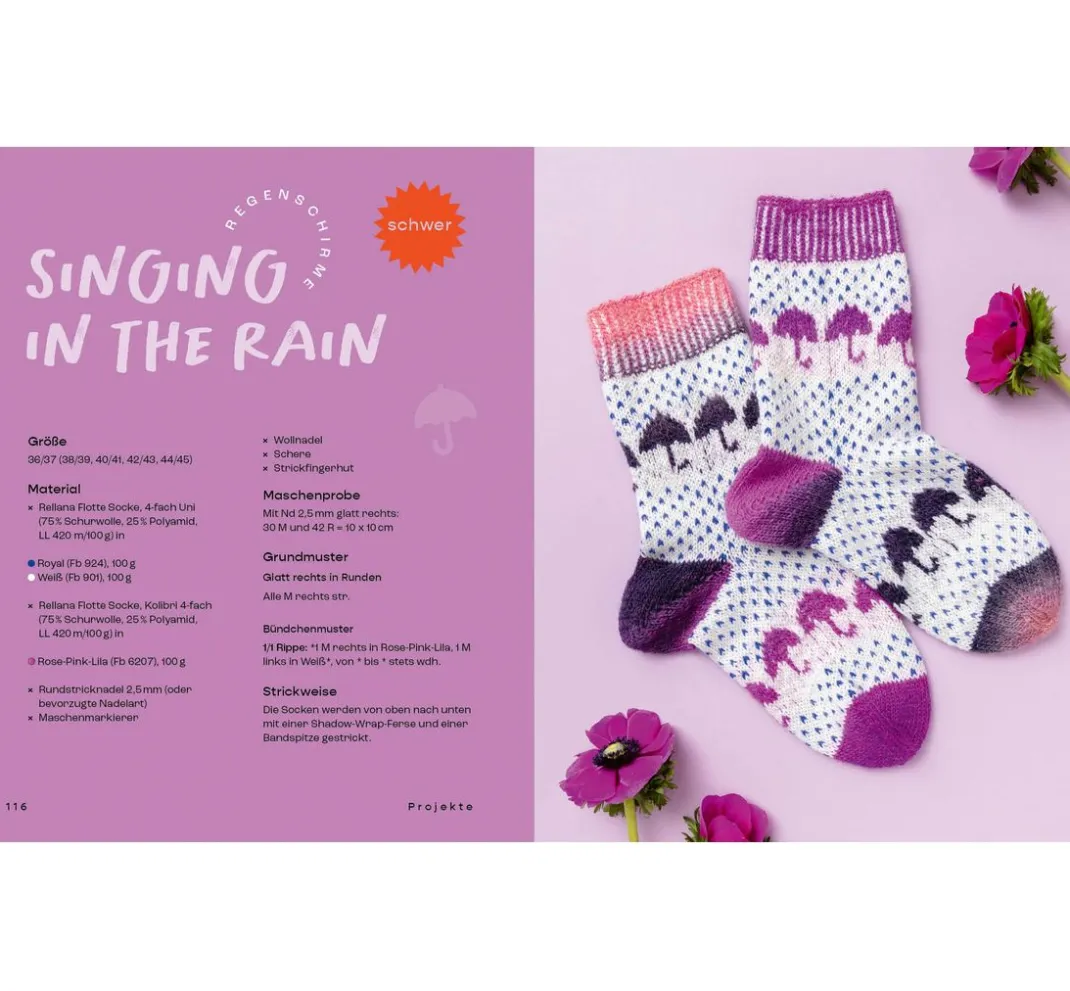 EMF Strickanleitungen|Stricken>Buch "Happy Socks stricken"