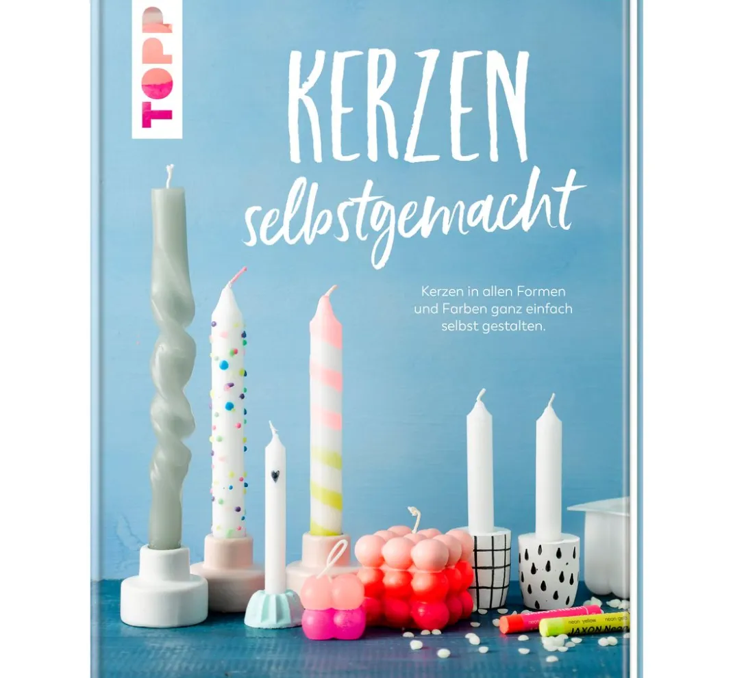Topp Bücher|Kerzen Gestalten>Buch "Kerzen selbstgemacht. Liebevolle DIY-Projekte gestalten, verpacken und ver