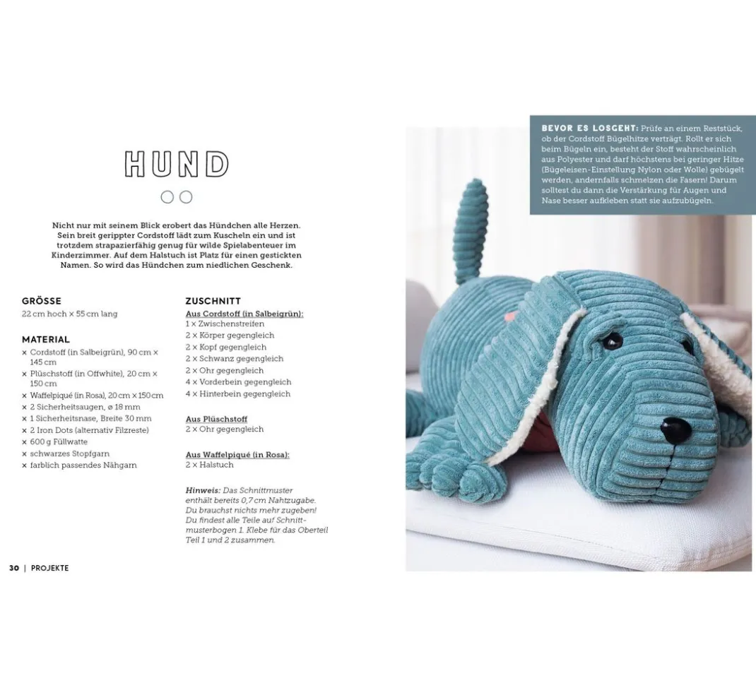 EMF Schnittmuster|Nähanleitungen>Buch "Kuschelgiganten nähen"