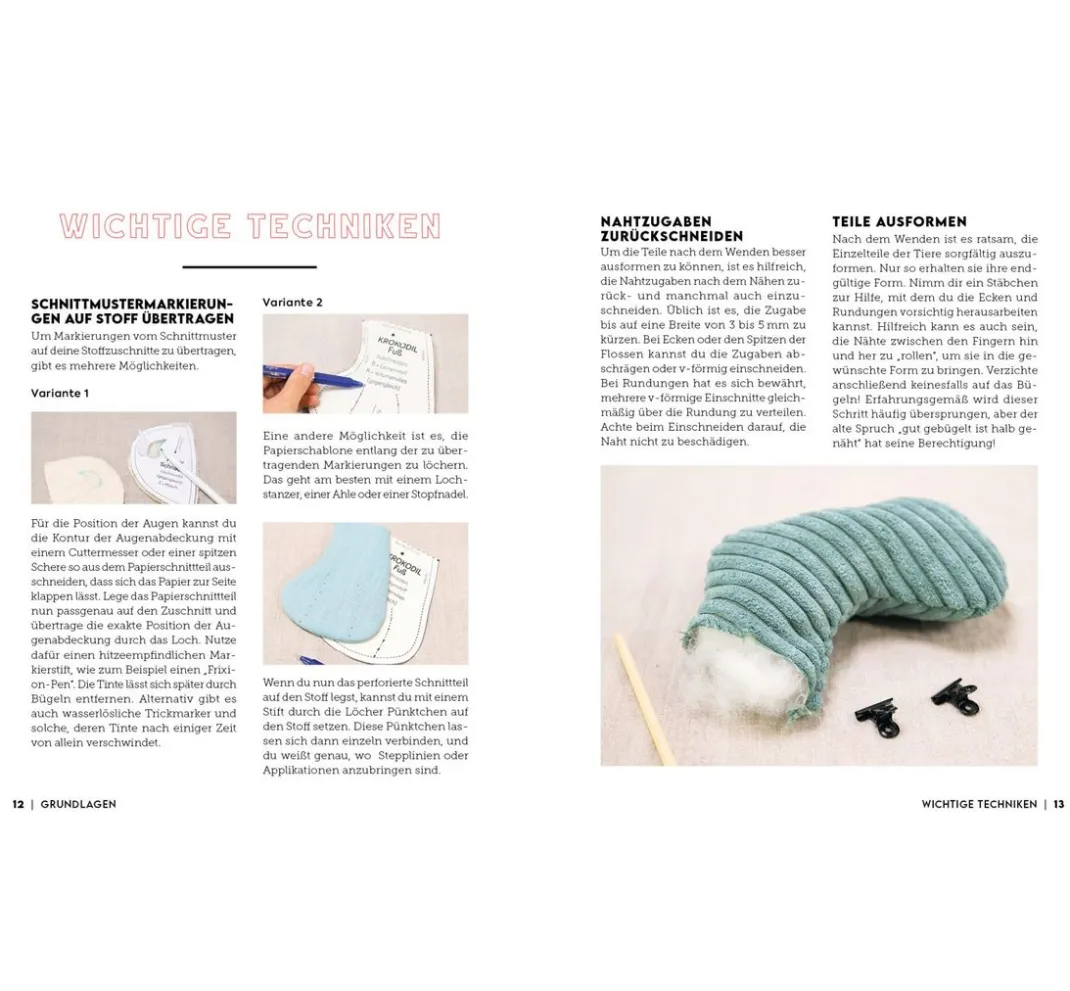 EMF Schnittmuster|Nähanleitungen>Buch "Kuschelgiganten nähen"