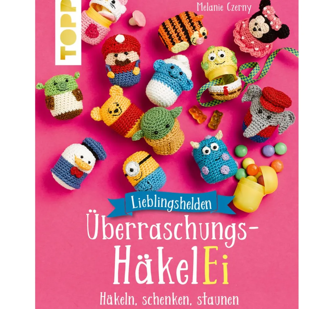 Topp Häkelanleitungen|Häkeln>Buch "Lieblingshelden Überraschungs-HäkelEi (kreativ.kompakt.)"