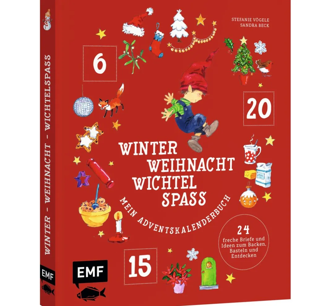 EMF Bücher|Bücher>Buch "Mein Adventskalender-Buch : Winter-Weihnacht-Wichtelspaß"