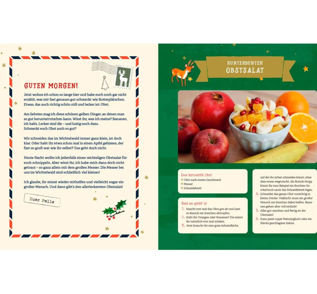 EMF Bücher|Bücher>Buch "Mein Adventskalender-Buch : Winter-Weihnacht-Wichtelspaß"