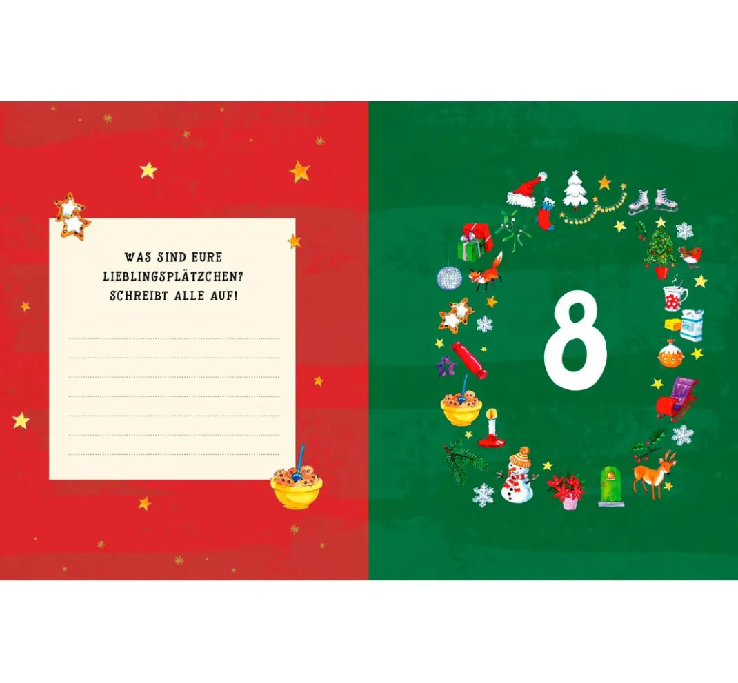 EMF Bücher|Bücher>Buch "Mein Adventskalender-Buch : Winter-Weihnacht-Wichtelspaß"