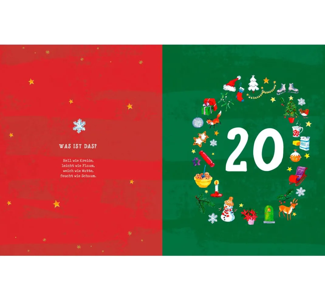 EMF Bücher|Bücher>Buch "Mein Adventskalender-Buch : Winter-Weihnacht-Wichtelspaß"