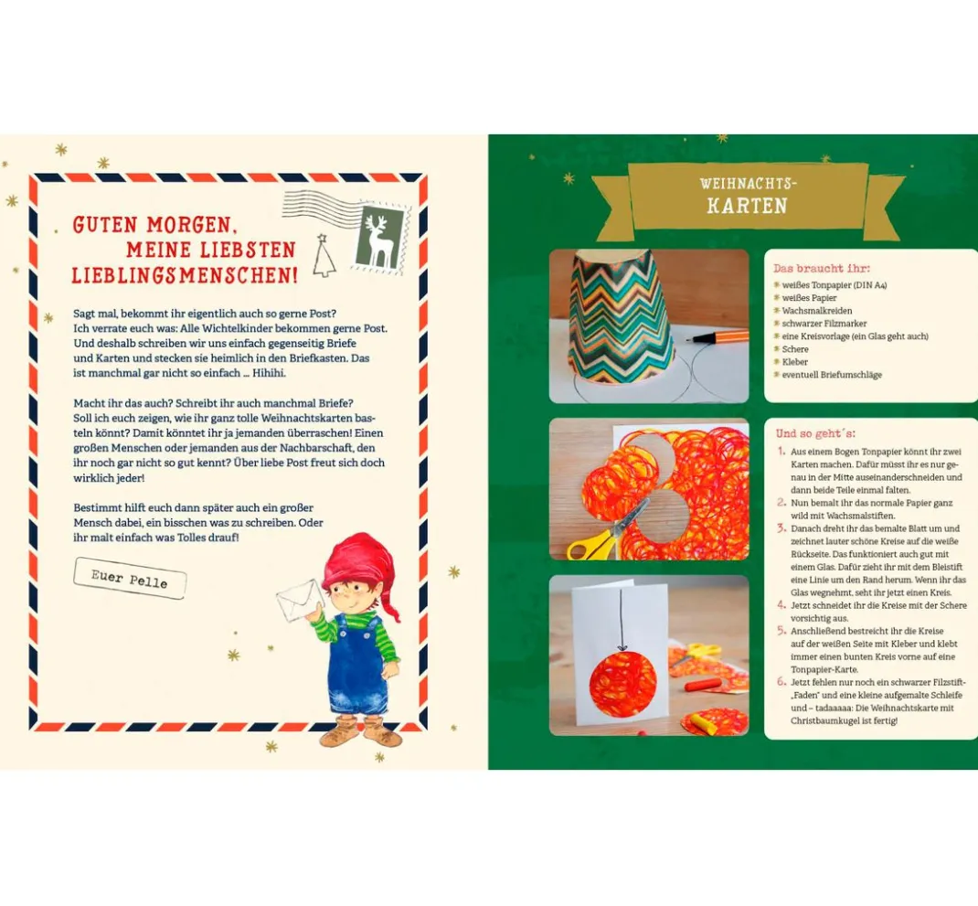 EMF Bücher|Bücher>Buch "Mein Adventskalender-Buch : Winter-Weihnacht-Wichtelspaß"