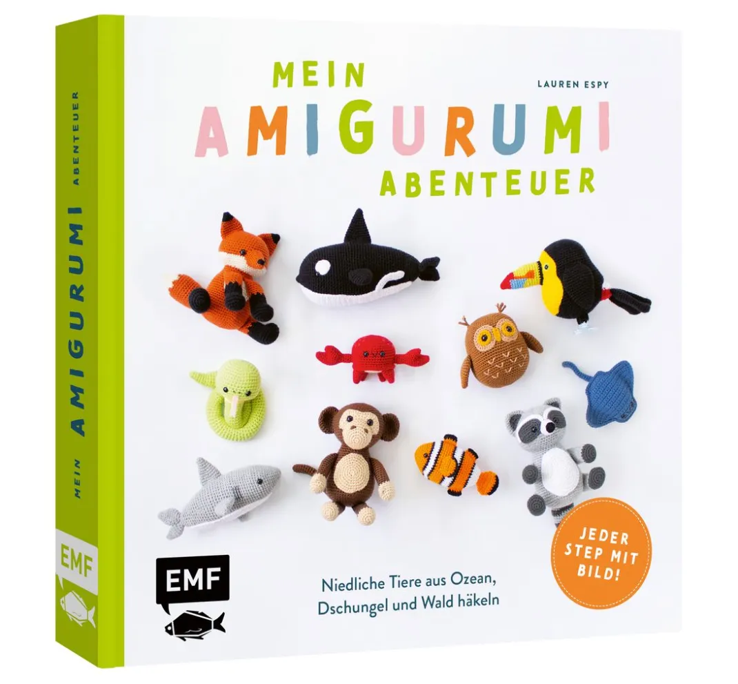 EMF Häkelanleitungen|Häkeln>Buch "Mein Amigurumi-Abenteuer - Tiere häkeln"