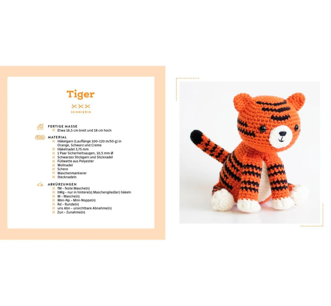 EMF Häkelanleitungen|Häkeln>Buch "Mein Amigurumi-Abenteuer - Tiere häkeln"
