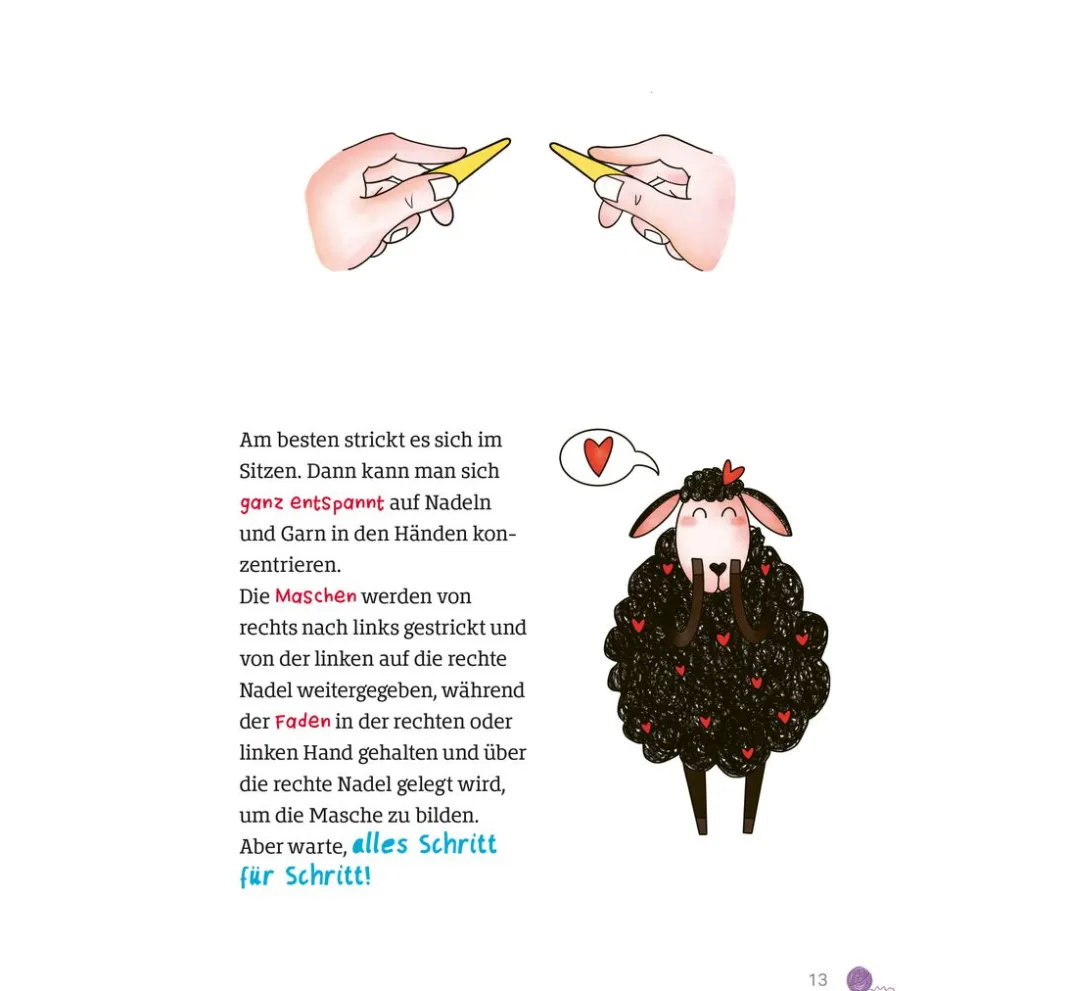 CV Strickanleitungen|Stricken>Buch "Mein erstes Strickbuch"