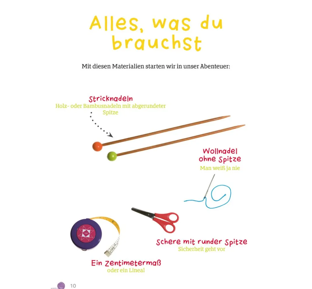 CV Strickanleitungen|Stricken>Buch "Mein erstes Strickbuch"