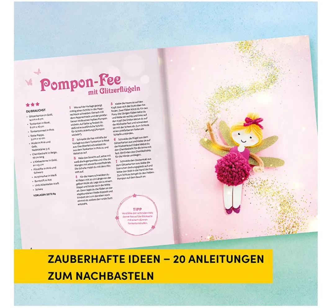 Kinder Topp Kinderbücher|Bücher>Buch "Mein Feenbastelbuch"