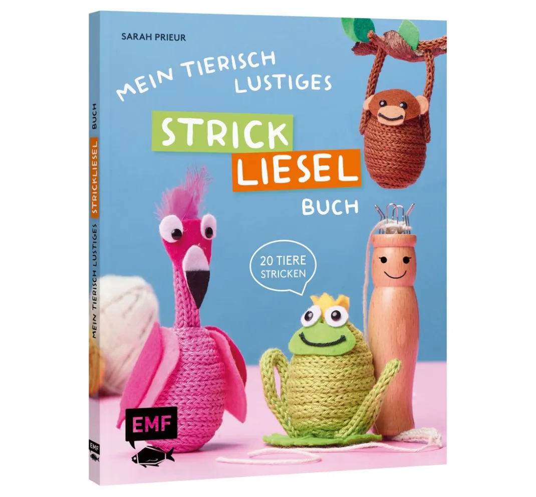 Kinder EMF Kinderbücher>Buch "Mein tierisch-lustiges Strickliesel-Buch"