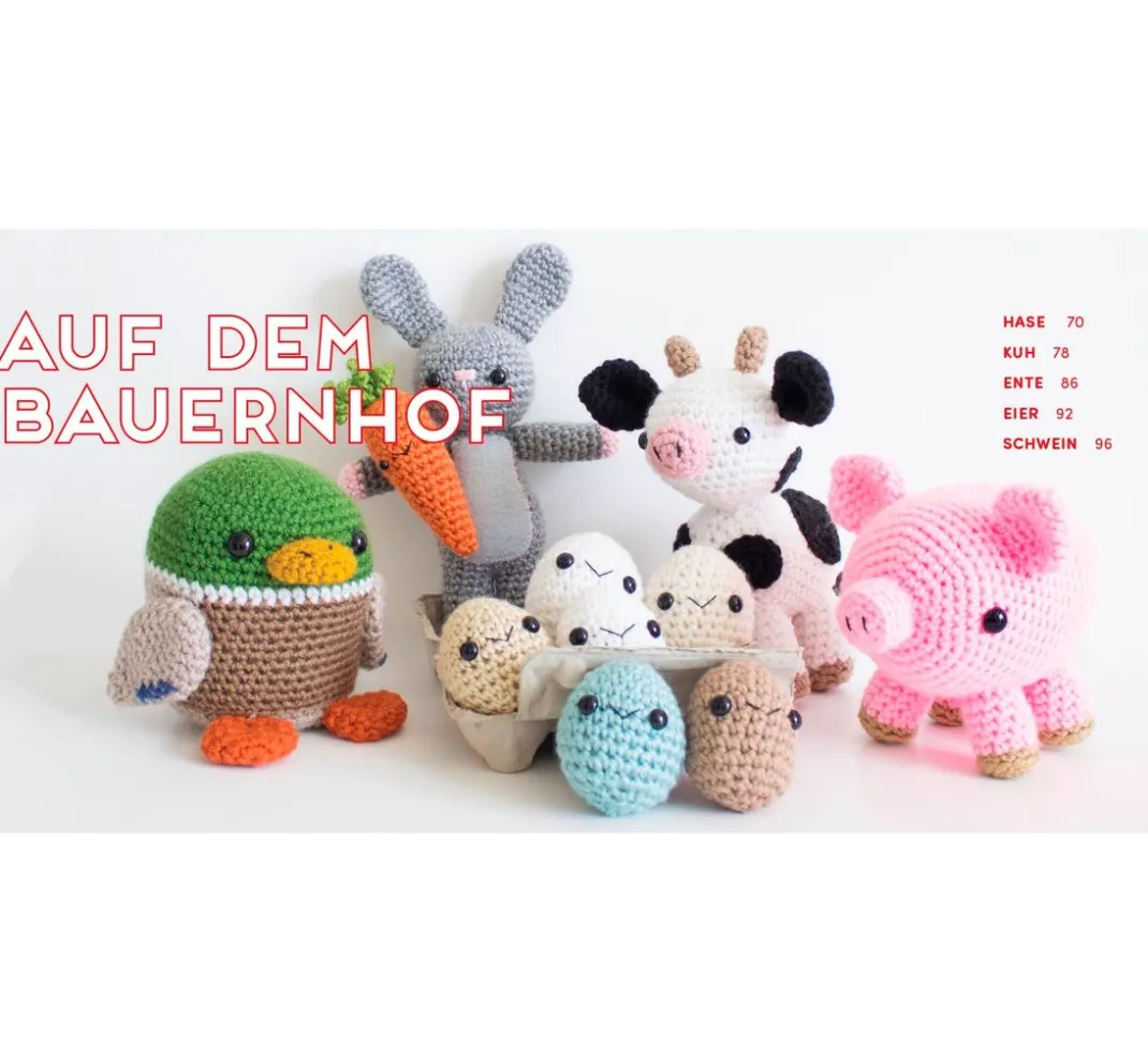 EMF Häkeln|Häkelanleitungen>Buch "Meine kunterbunte Amigurumi-Welt"