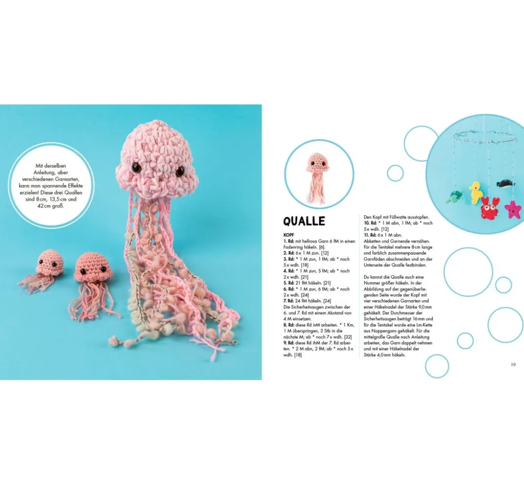 EMF Häkeln|Häkelanleitungen>Buch "Mini-Amigurumis - Süße Meeresbewohner"