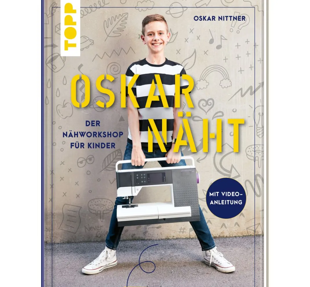 Kinder Topp Kinderbücher|Nähanleitungen>Buch "Oskar näht"