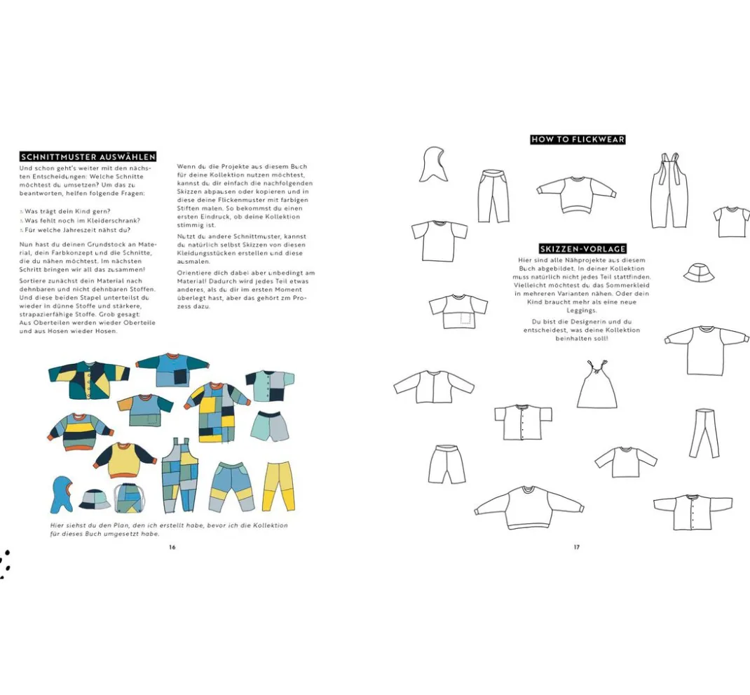 EMF Schnittmuster|Nähanleitungen>Buch "Patchwork – Kinderkleidung nähen"