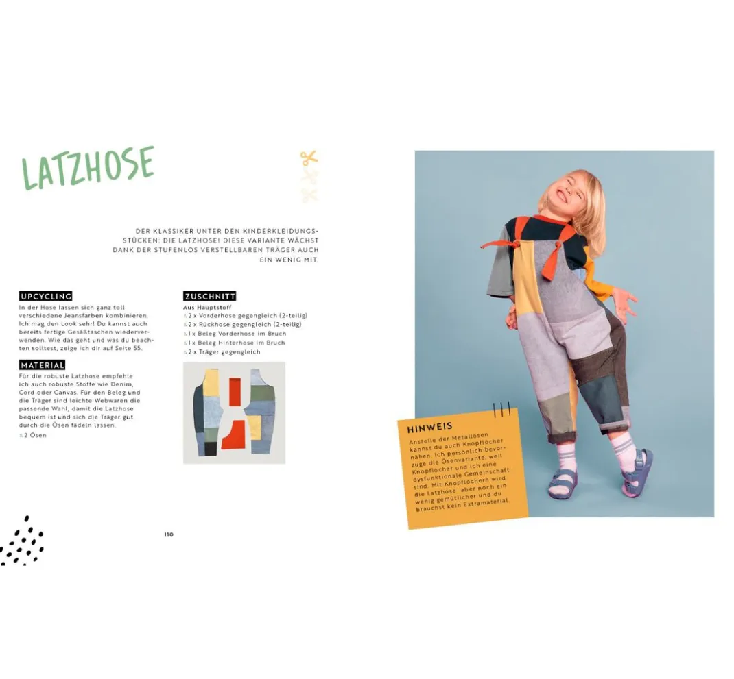EMF Schnittmuster|Nähanleitungen>Buch "Patchwork – Kinderkleidung nähen"