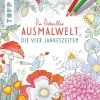 Topp Ausmalbücher>Buch "Pia Pedevillas Ausmalwelt - Die vier Jahreszeiten"