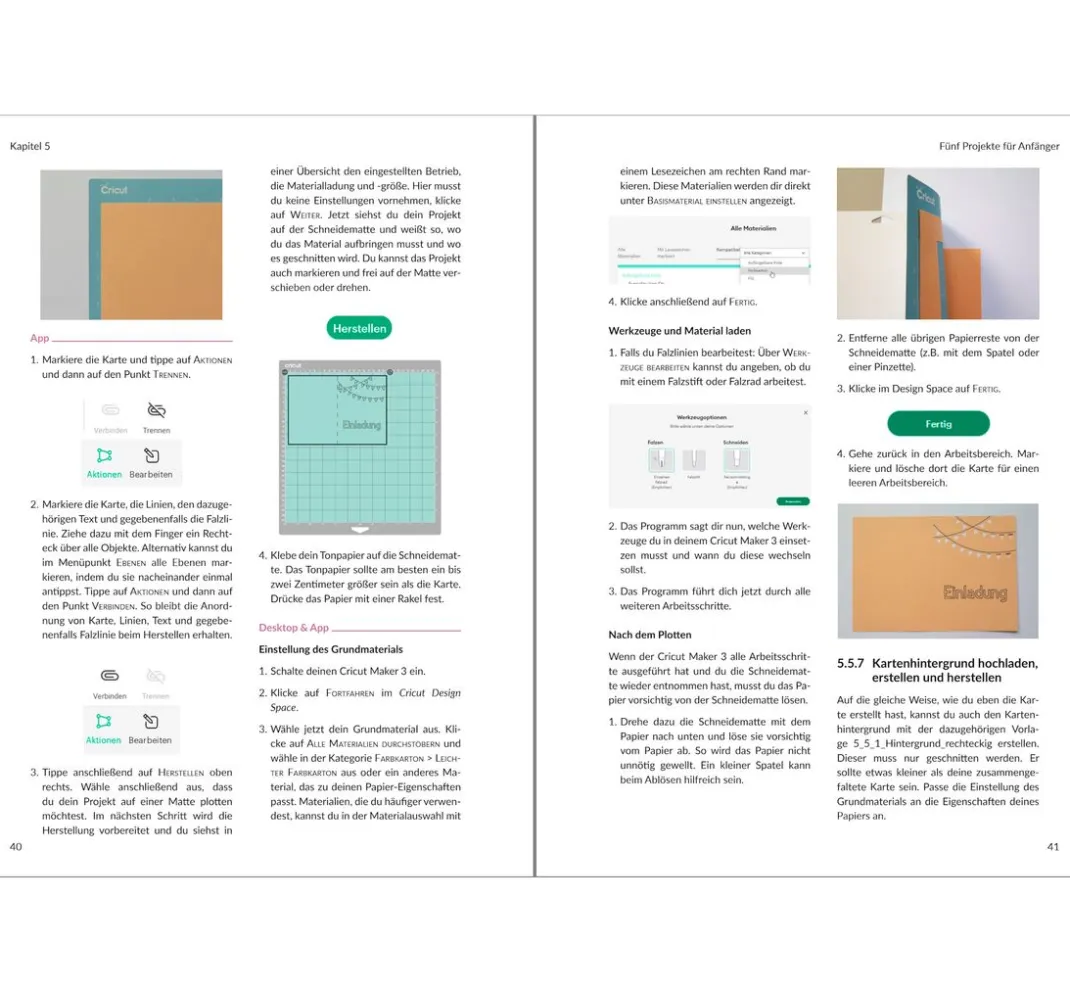 mitp Bücher|Bücher>Buch "Plotten mit dem CRICUT MAKER 3"