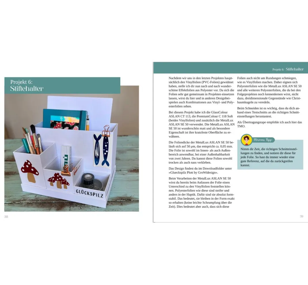 mitp Bücher|Bücher>Buch "Plotten mit Vinylfolie"