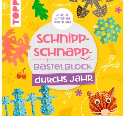 Kinder Topp Kinderbücher|Papier-Bastelsets>Buch "Schnipp-Schnapp-Block durchs Jahr"