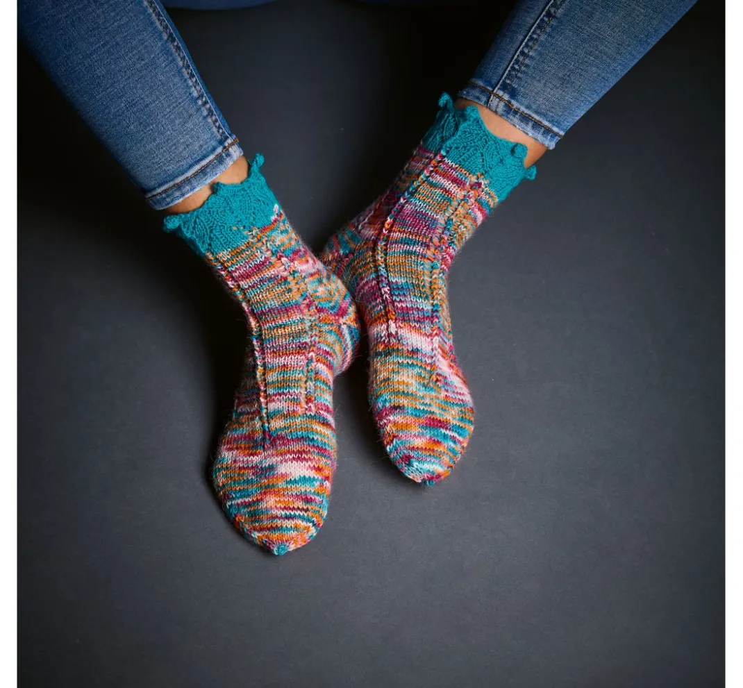 Topp Strickanleitungen|Stricken>Buch "Socken stricken mit Wow-Effekt"