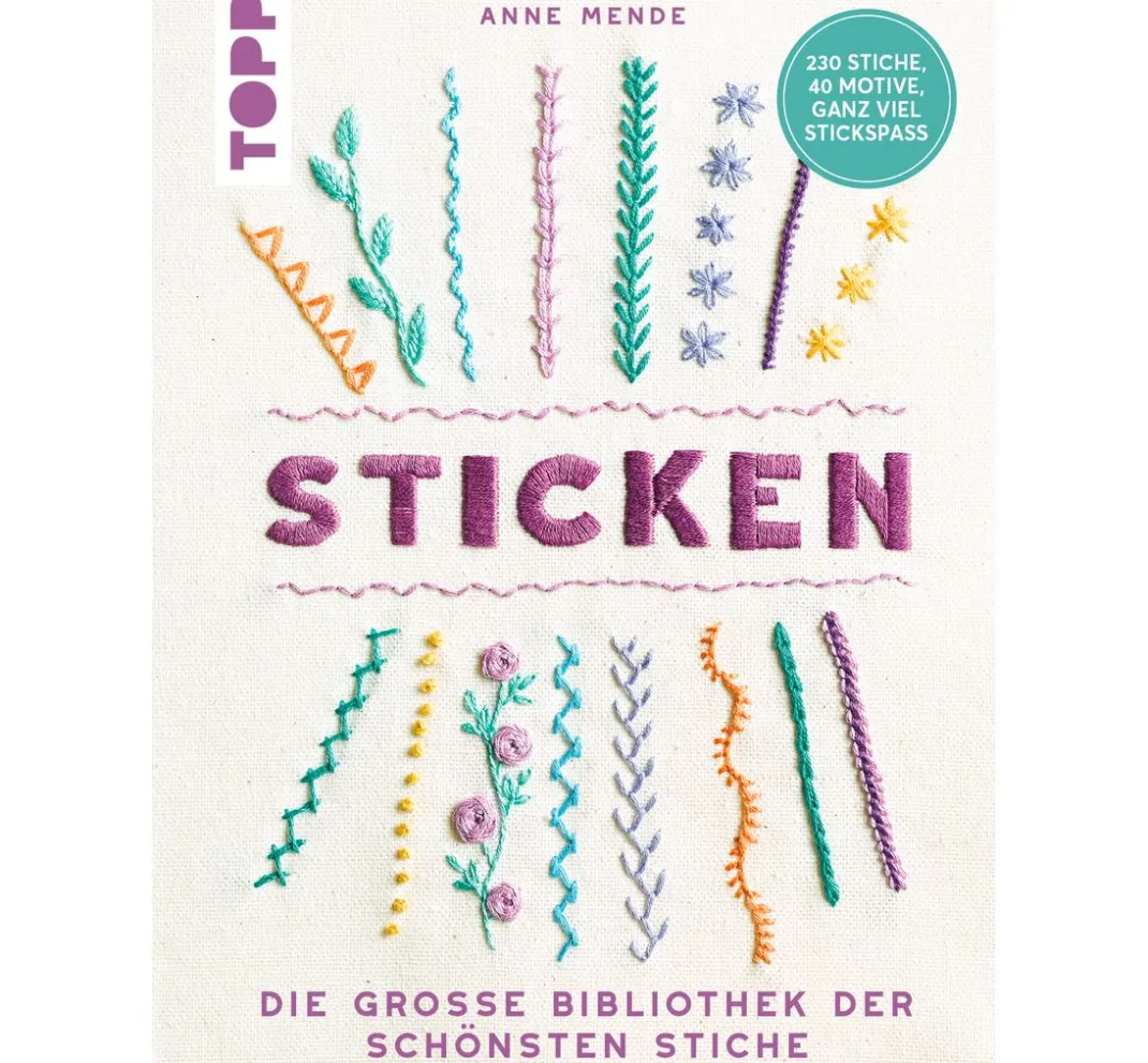 Topp Stickanleitungen|Sticken>Buch "Sticken"