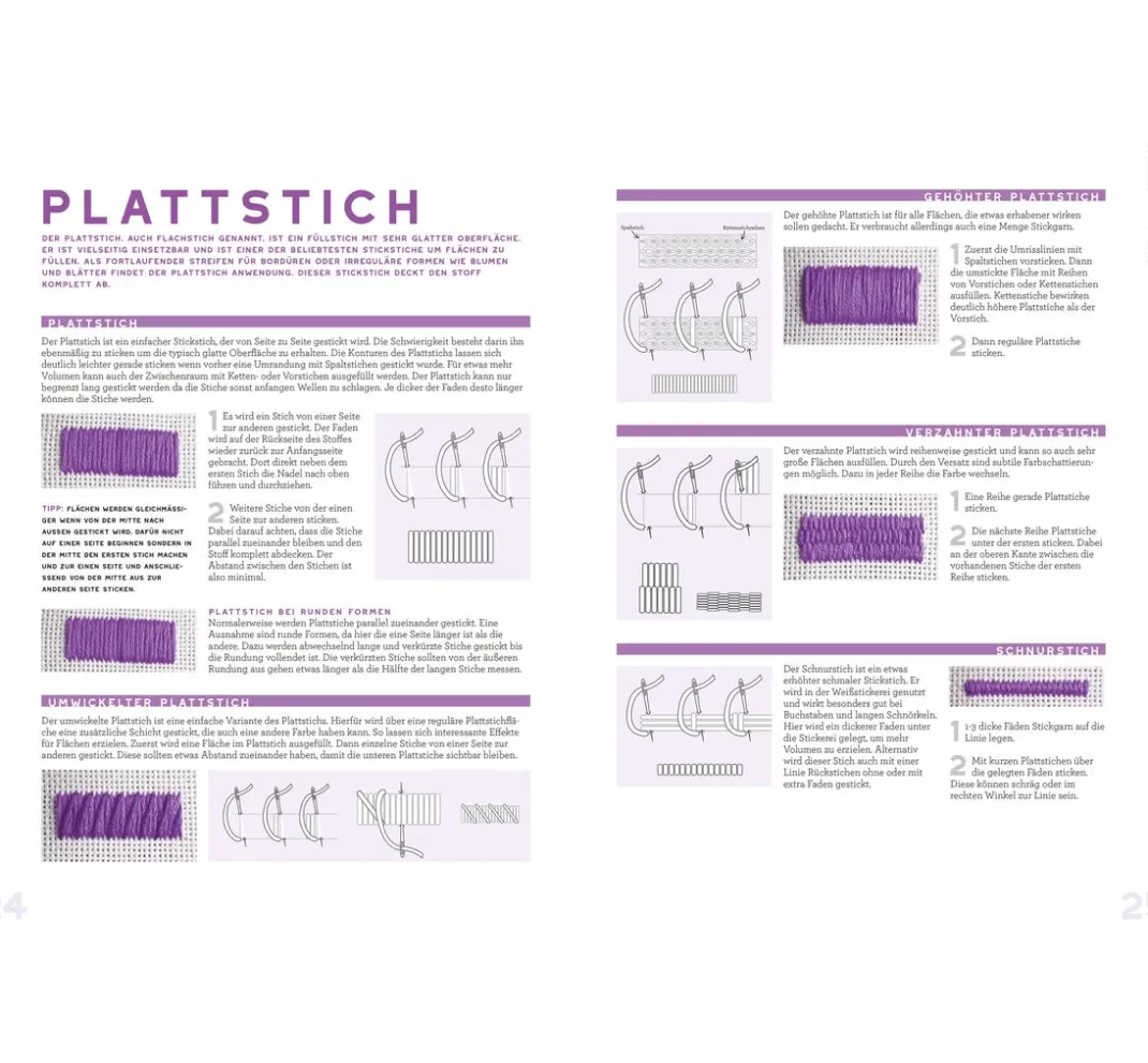 Topp Stickanleitungen|Sticken>Buch "Sticken"