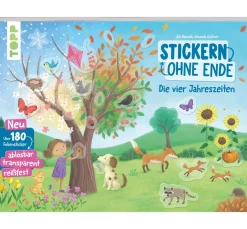 Kinder Topp Kinderbücher|Weitere Geschenkideen Für Kinder>Buch "Stickern ohne Ende - Die vier Jahreszeiten"