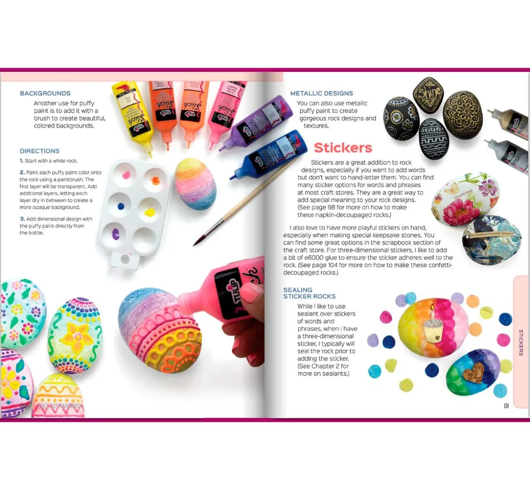 Kinder Topp Kinderbücher|Malbücher>Buch "StoneArt: Steine bemalen - Das große Handbuch"