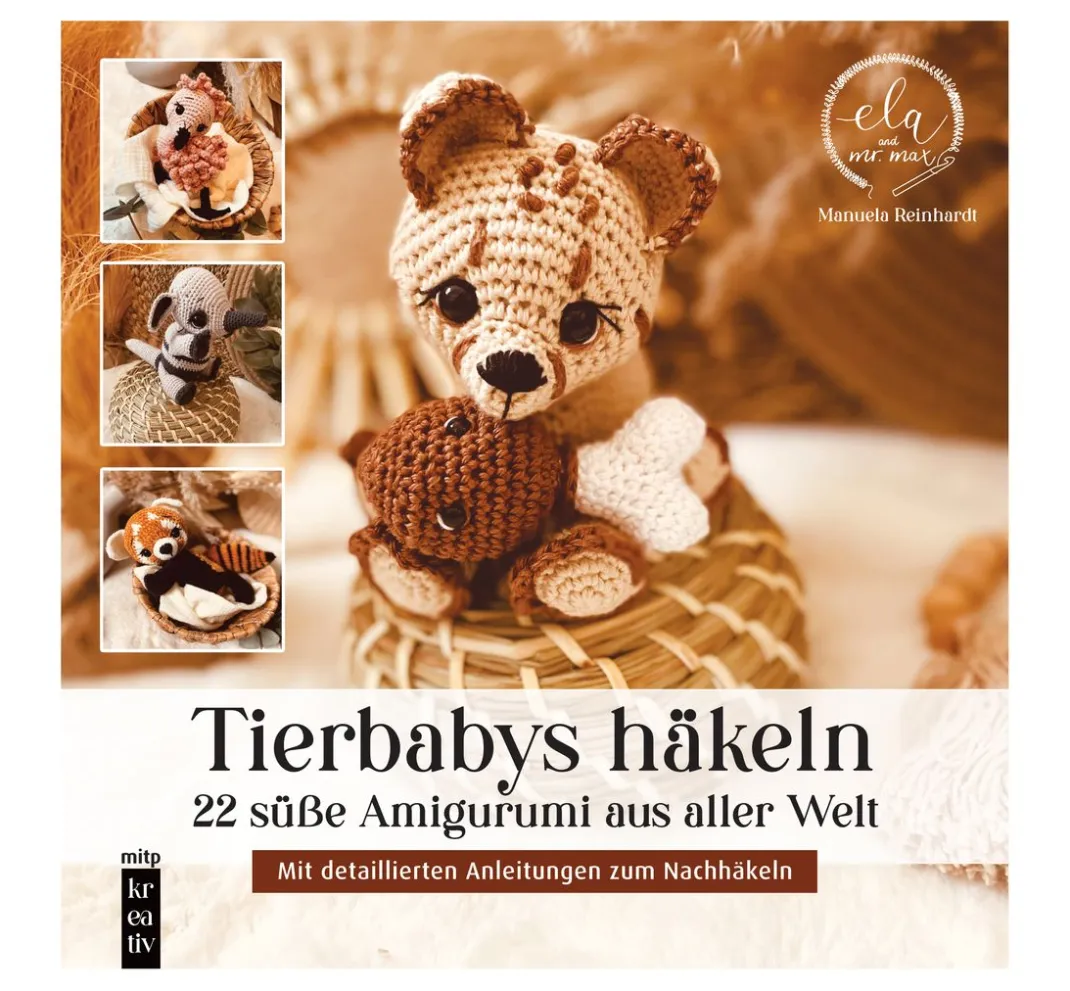 Kinder mitp Stricken & Häkeln|Häkelanleitungen>Buch "Tierbabys häkeln"