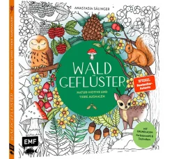 EMF Ausmalbücher|Bücher>Buch "Waldgeflüster"