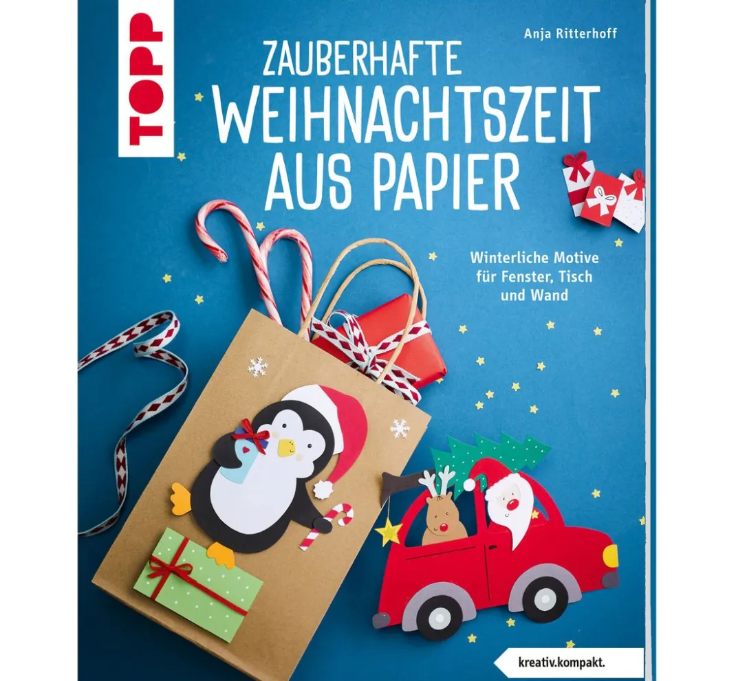 Topp Bücher>Buch "Zauberhafte Weihnachtszeit aus Papier (kreativ.kompakt)"